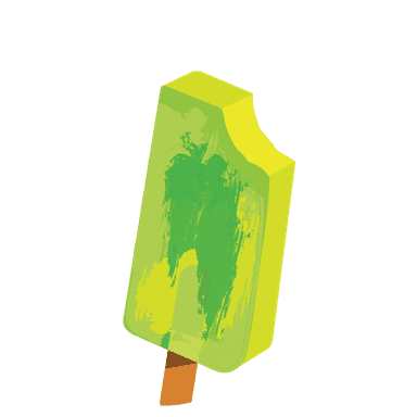 Paleta sabor limón